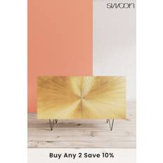 Swoon Brass Ziggy Sideboard