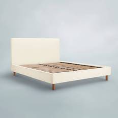 Atlas Bed in Cream Super King - BEIGE