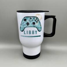 Personalised Gamer gifts, gamer travel mug, insulated travel mug , hot cold drinks bottle, gamer gifts
