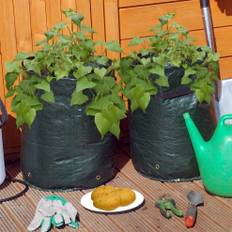 2 x Potato Grow Bag Vegetable Seed Planters Reusable Sack Garden Patio Outdoor