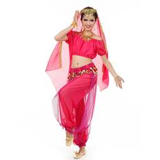 Belly Dance Costume Charming Chiffon Bollywood Dance Dress For Women With Veil
