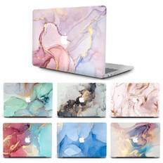 Marbled hard case cover skin for 2009-2023 macbook pro air 11.6 12 13 14 15 16