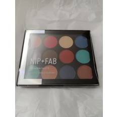 Nip+fab eyeshadow palette 12 x 1g - 03 jewelled assorted shades - & sealed