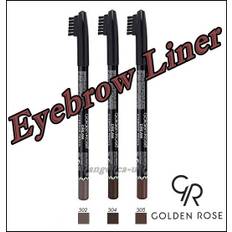 Golden rose dream brow pencil with brush different shades for perfect eyebrow