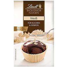 Lindt back decor flakes white chocolate for biscuits and desserts