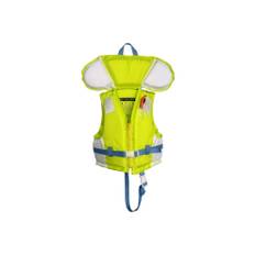 (18016c green, for 35 to 85 lbs) Child Life Jacket Kid Swim Trainer Life Vest PFD with Head Supportive Swimsuit
