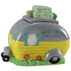 Young's Inc. Happy Camper Ceramic Cookie Jar