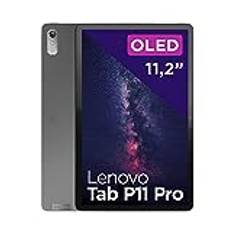 Lenovo Tab P11 Pro (2nd Gen) – 11.2 Inch 2.5K Touch Tablet (MediaTek Kompanio 1300T, 8 Cores, 8 GB RAM, 256GB UFS, Android 12, WiFi 6 + Bluetooth) – Dark Grey