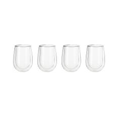 Zwilling Henckels Cafe Roma Double-Wall Glasses Set Of 4