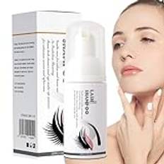 Lash Cleanser - 30ml Gentle Eyelash Extension Cleanser,Eyelid Foaming Cleanser for Extensions & Natural Lashes, Non-Irritating, Perfect for Professional Salon and Home Use