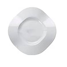 NVNVNMM Plates Wave Edge Ceramic Serving Dish Wrinkled Porcelain Dinner Plate Dessert Tableware Pasta Fruit Dip Holder Restaurant Cafe Supplies(M)