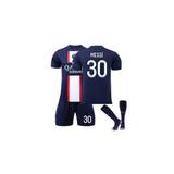 8-9 Years) 22-23 PSG Away Mens Kids Football kit Strip Neymar JR