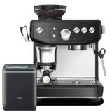 Sage Barista Express Espresso Machine and Coffee Maker, Bean to Cup Coffee  Machine, SES875BTR, Black Truffle : : Home & Kitchen