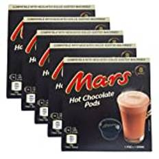 40 Drinks - Mars Hot Chocolate Pods - Dolce Gusto Compatible Pods (8 x 5)