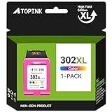 302XL Ink Cartridges 302 XL Ink Cartridges Remanufactured for HP 302XL Ink  Cartridges Combo Pack for HP Deskjet 3630 3634 3835 Envy 4527 4520 4524  4523 OfficeJet 3835 4650 5230 3830 3831