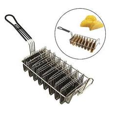 Fityle taco fryer basket, taco shell fryer taco fry basket with grip handle