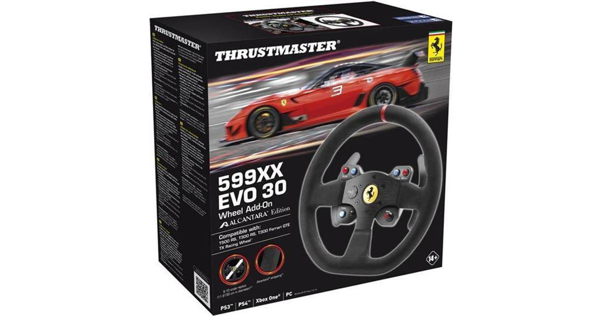 Thrustmaster F599xx Evo 30 Wheel Add On Alcantara Edition Pc Ps3 Xbox One Ps4