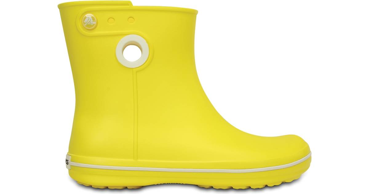 crocs jaunt shorty boot yellow