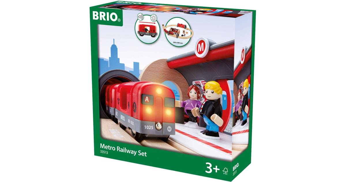brio metro railway set 33513