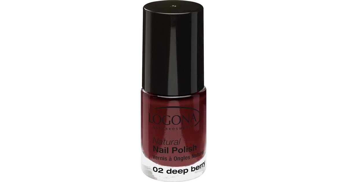 Logona Natural Nail Polish Deep Berry 4ml See Price