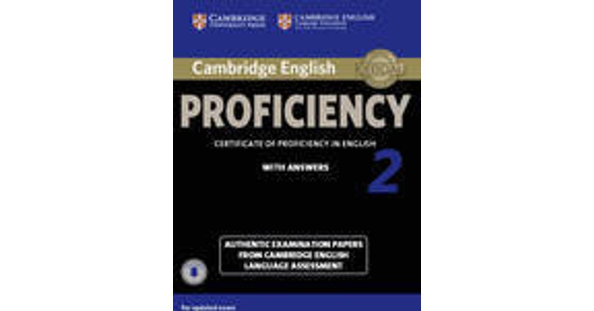 Cambridge English Proficiency 2 Student's Book with Answers with Audio ...