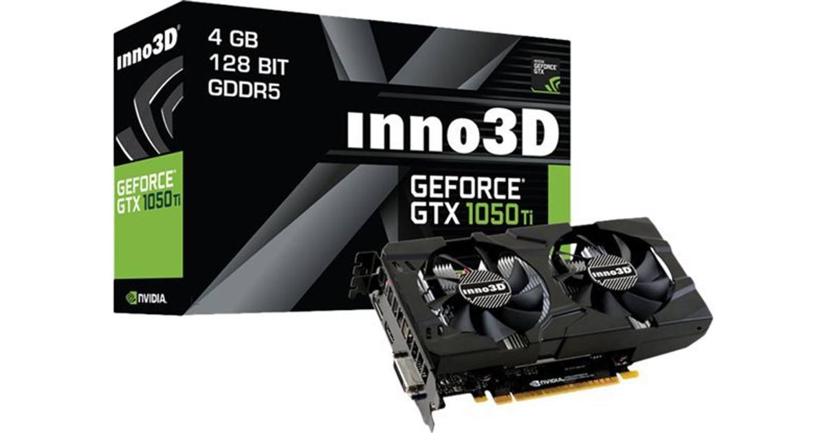 Video graphics Card Inno3D NVIDIA GeForce GTX 1050Ti Gaming OC 4GB GDDR5