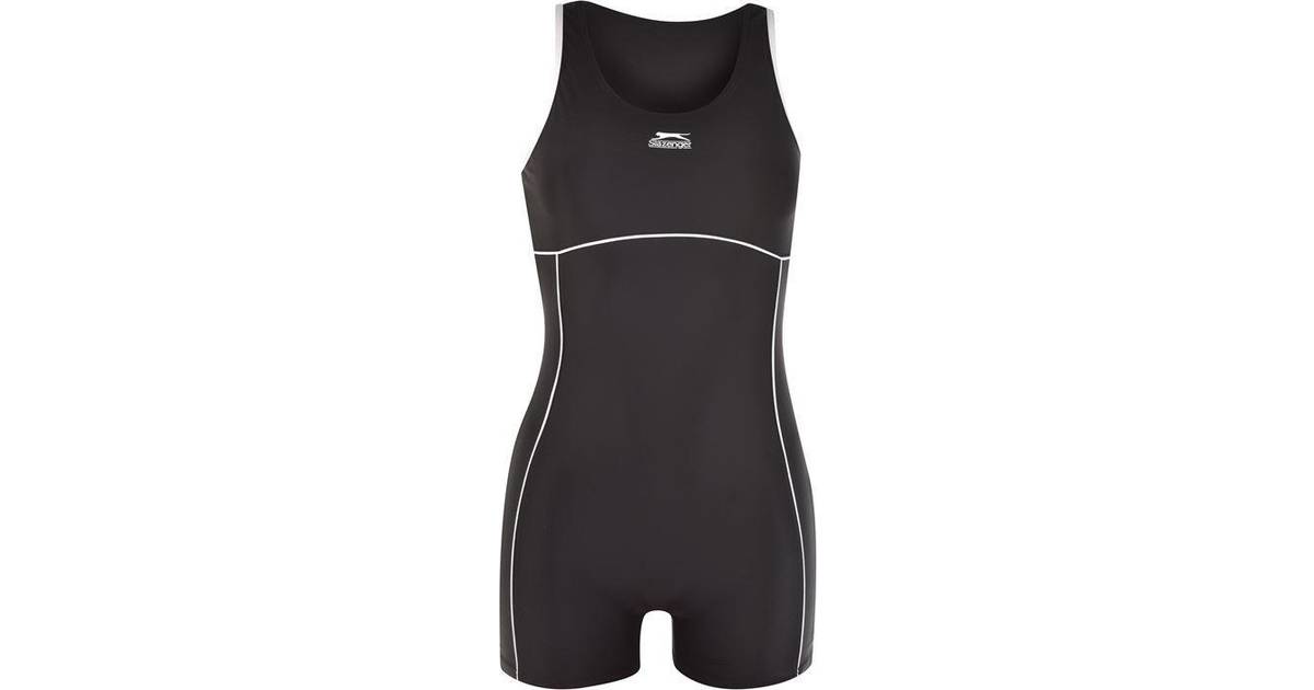 slazenger boyleg swimsuit ladies