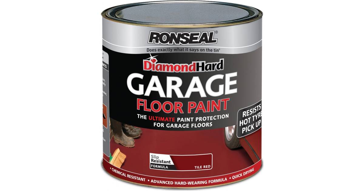 Ronseal Diamond Hard Garage Floor Paint Red 5l Compare Prices