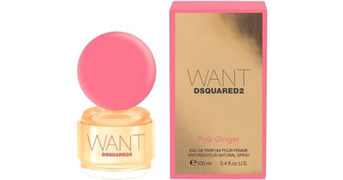dsquared2 want pink ginger eau de parfum