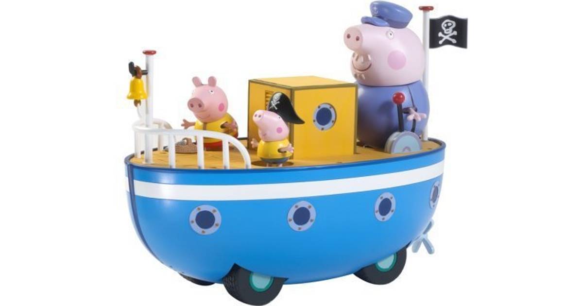 peppa pig grandpa pig boat toy