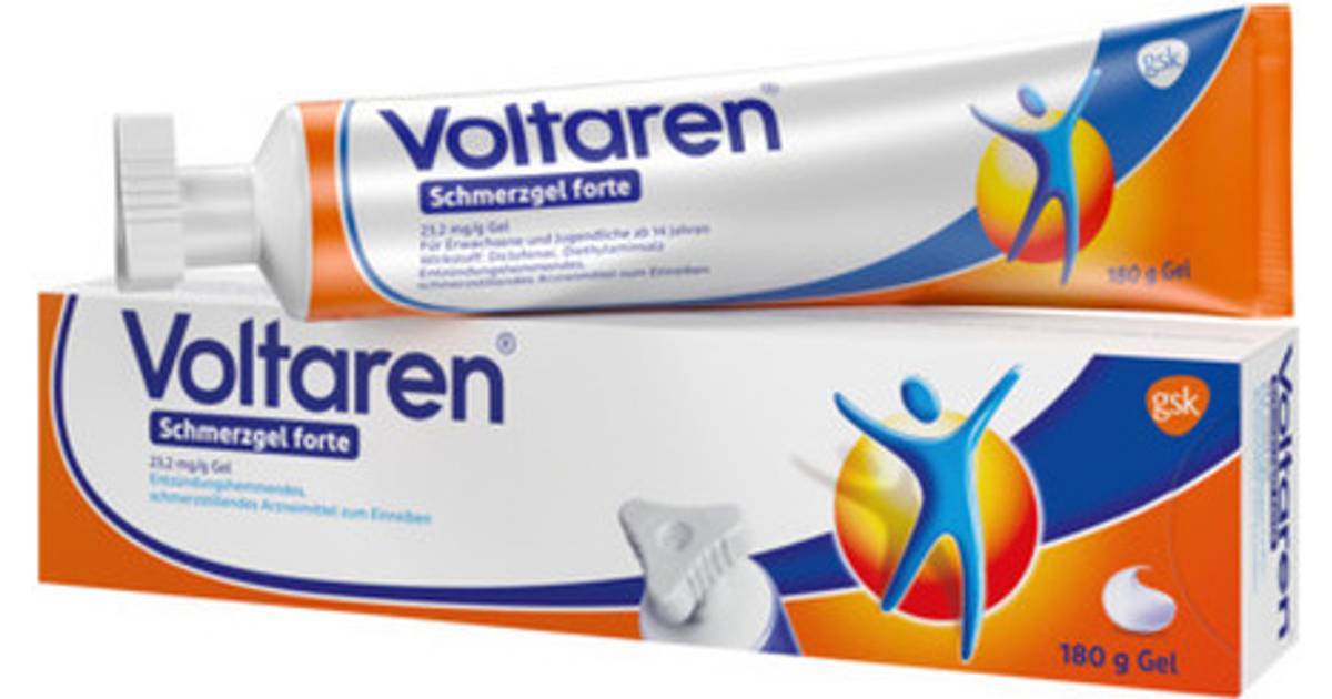 Voltaren Schmerzgel Forte 23.2mg/g 180g Gel • Price