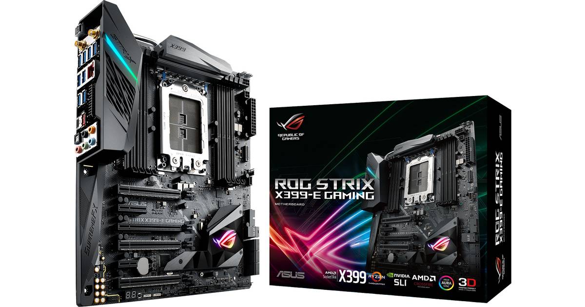 Asus rog strix x399 e gaming обзор