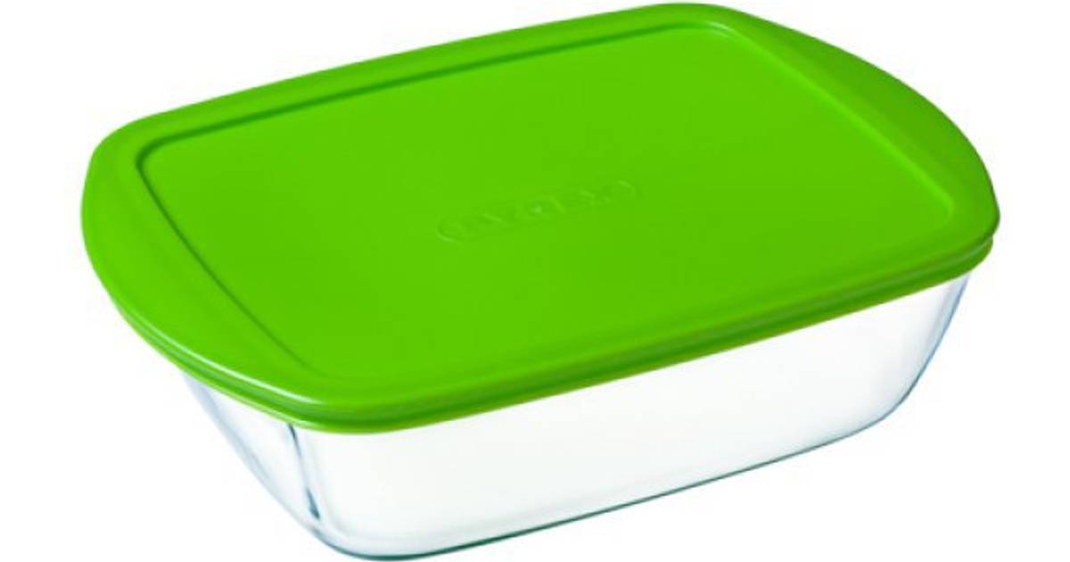 rectangular oven dish with lid