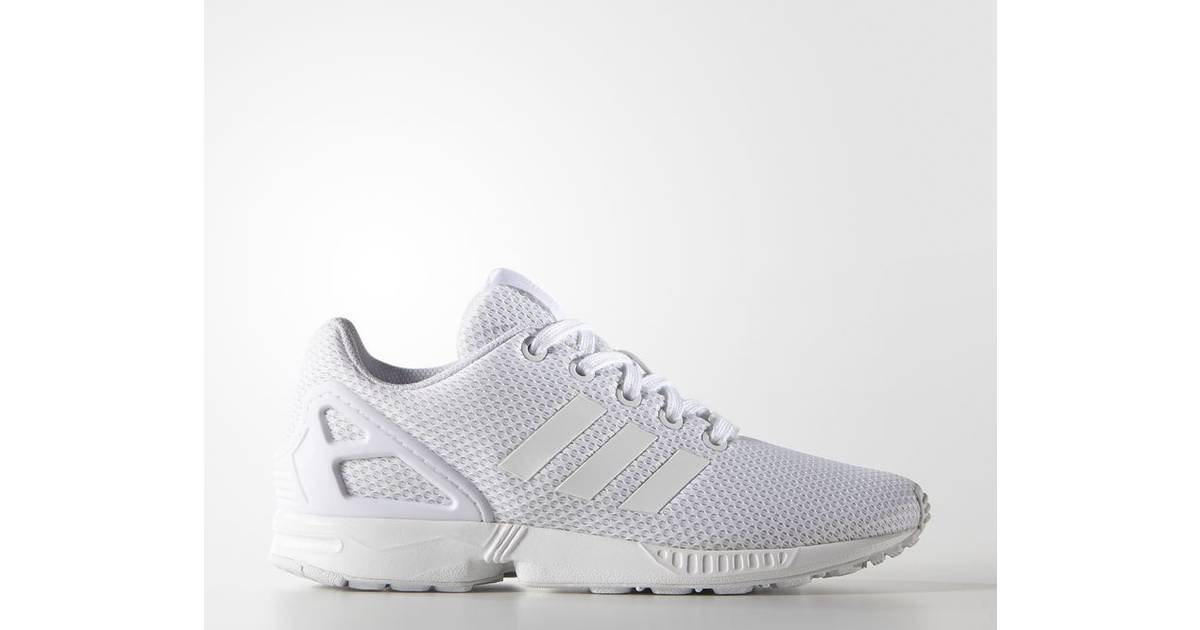 all white zx flux adidas