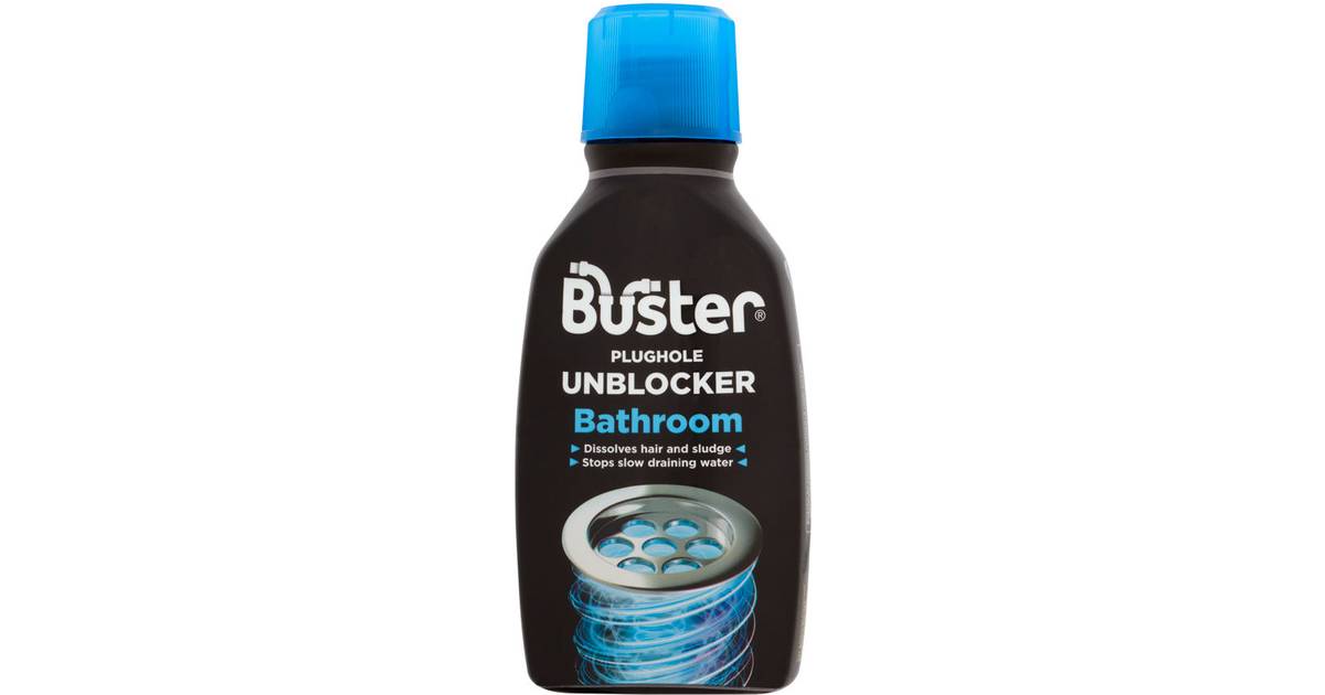 buster bathroom plughole and sink cleaner