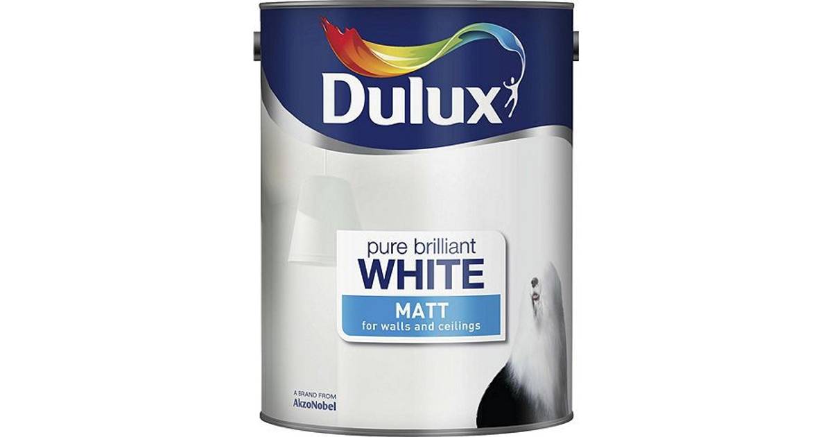 Dulux Matt Ceiling Paint, Wall Paint White 5.0L