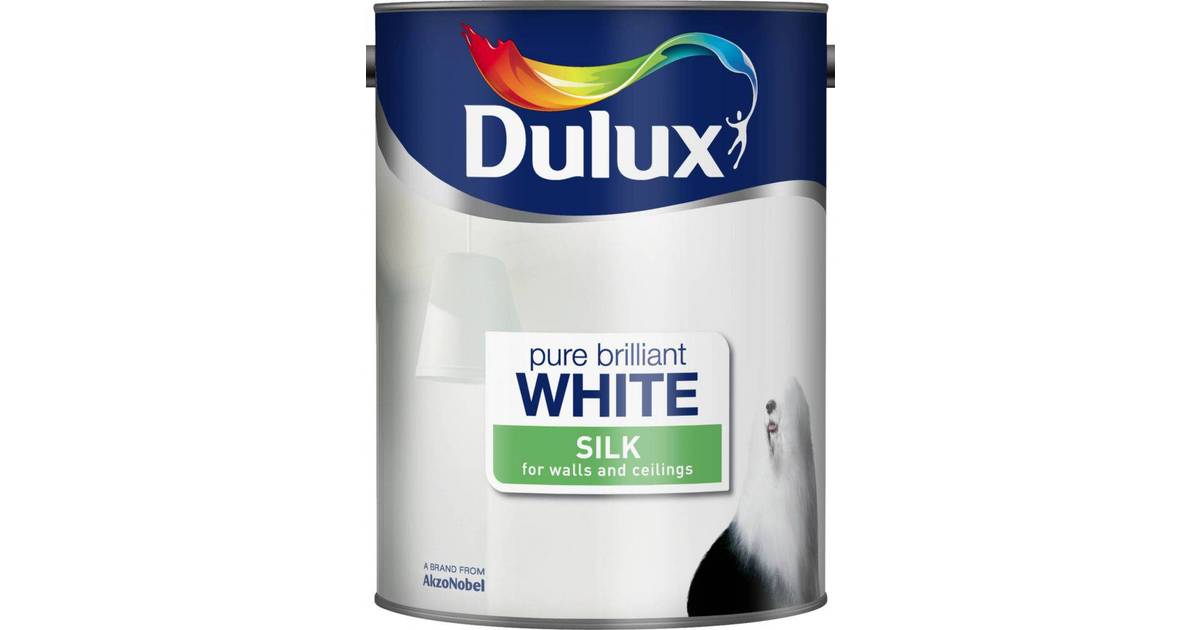 Dulux Silk Wall Paint, Ceiling Paint White 5L