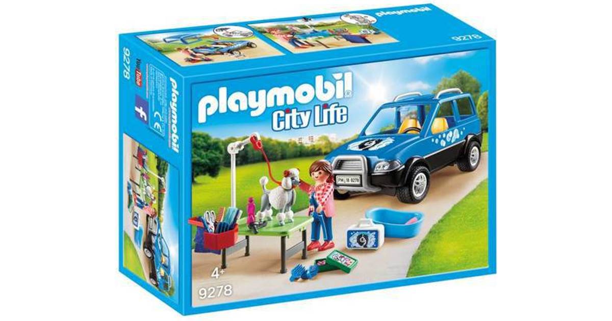 playmobil dog groomer