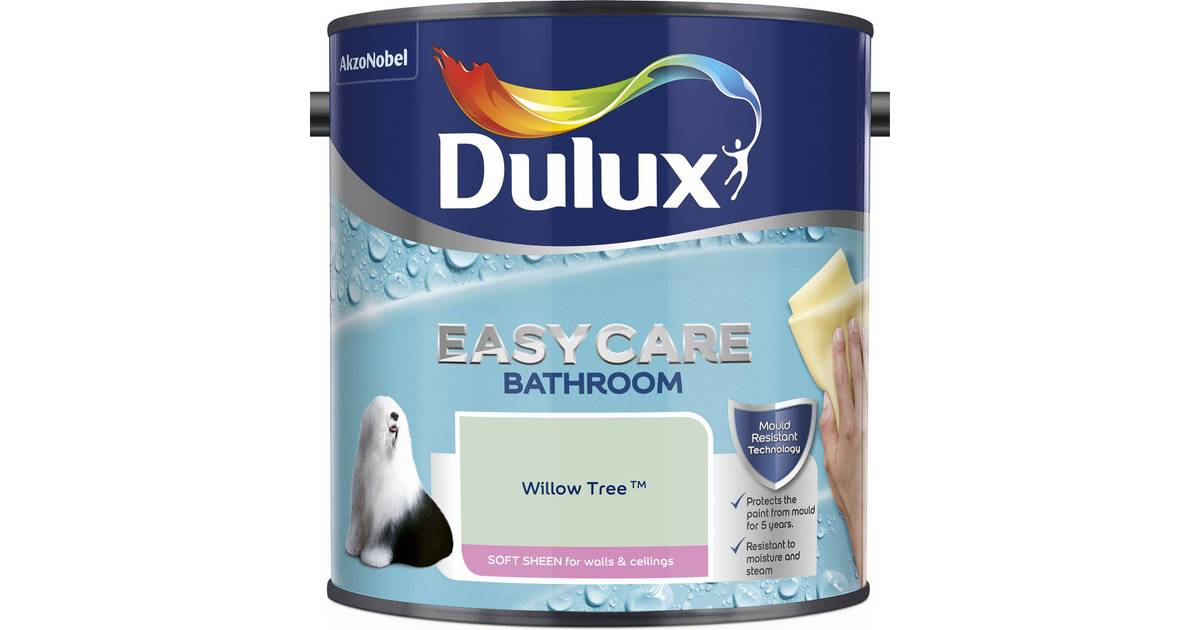 Dulux Easycare Bathroom Soft Sheen Wall Paint Ceiling Paint Green