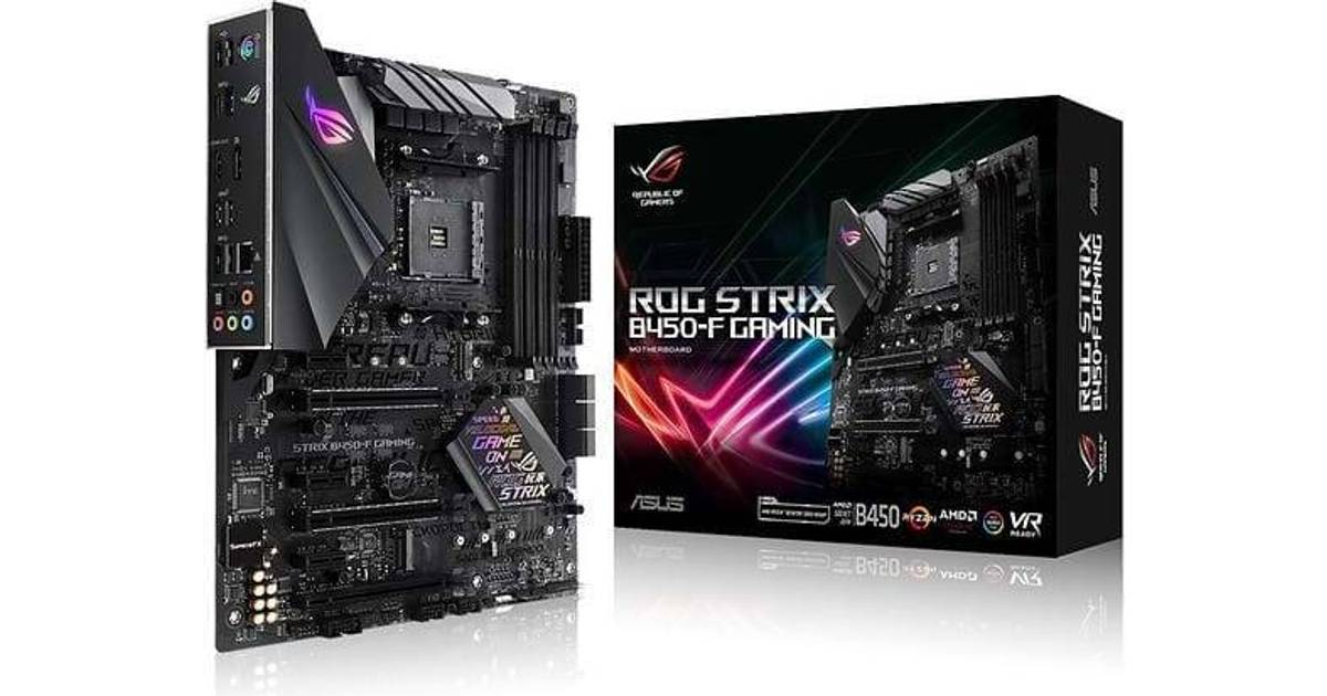 Asus Rog Strix B450 F Gaming Find Prices 18 Stores At Pricerunner