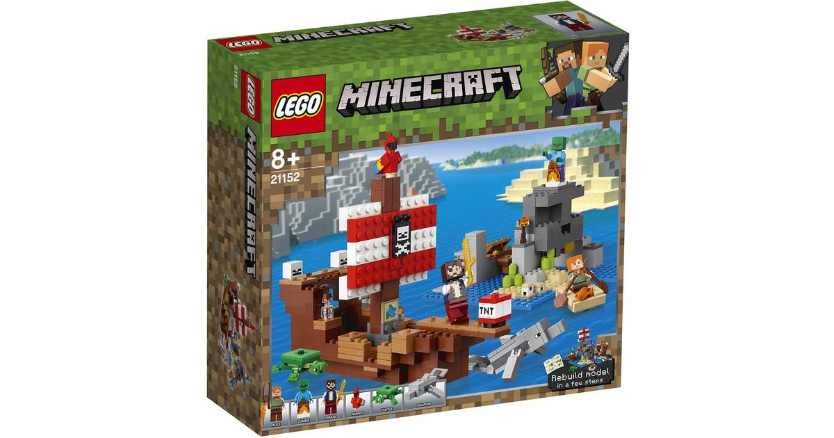 lego minecraft the pirate ship adventure
