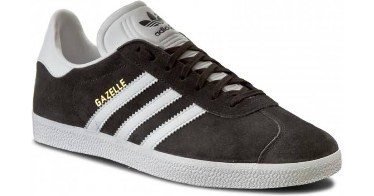 adidas dark grey gazelle trainers
