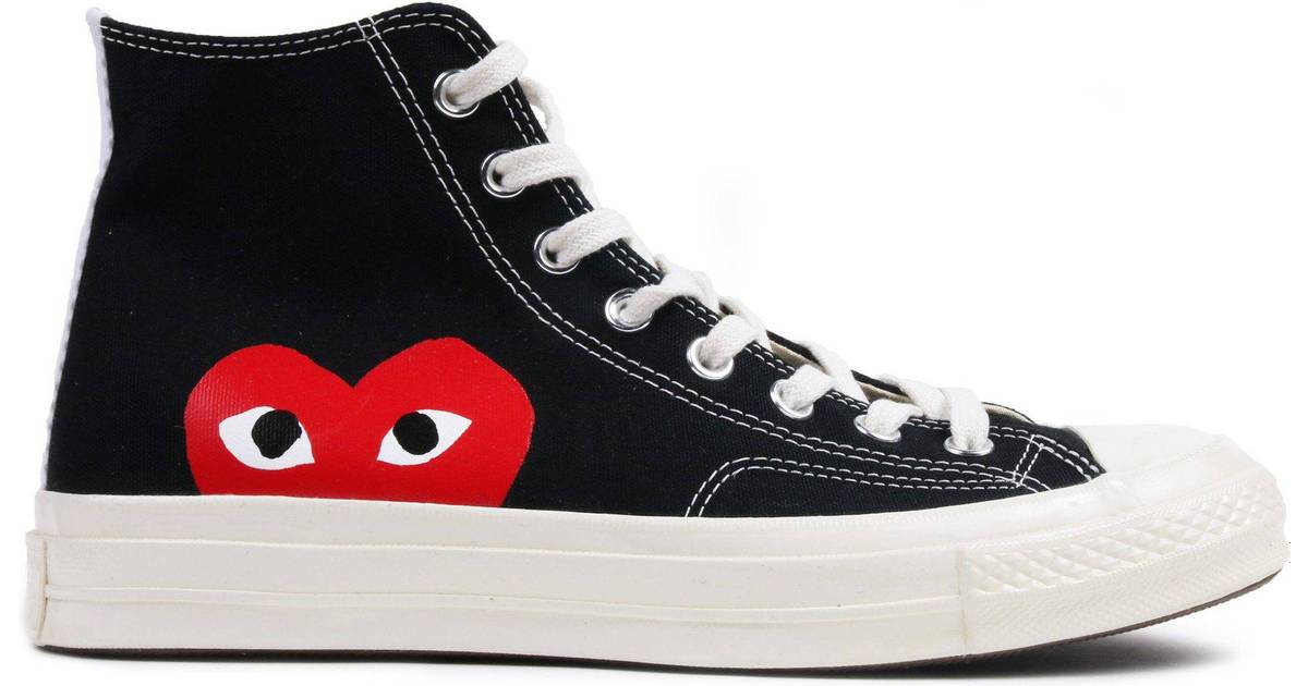 Comme des Garçons x Converse Chuck 70 - Black/White/High Risk Red • Compare  Black Friday prices »