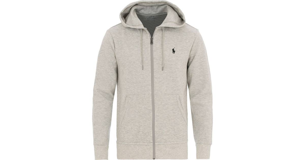 grey ralph lauren zip hoodie