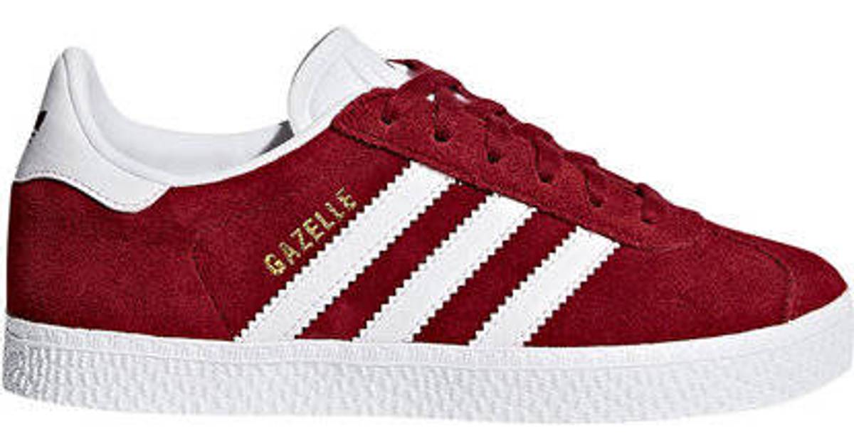 adidas gazelle white and red