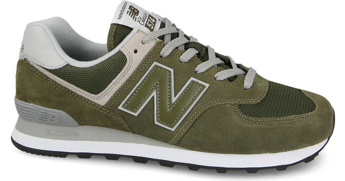 new balance 574 sport olive suede
