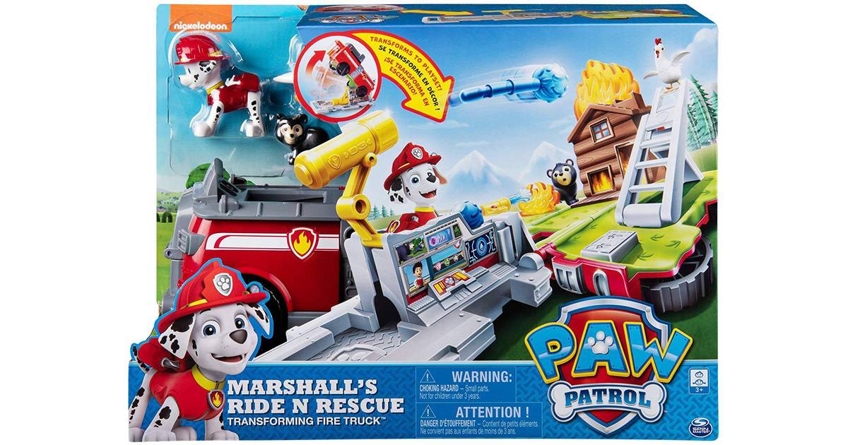 paw patrol marshall spin master