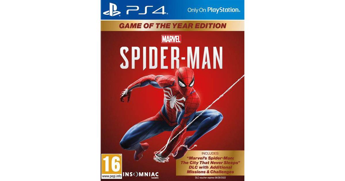 ps4 spiderman game of the year