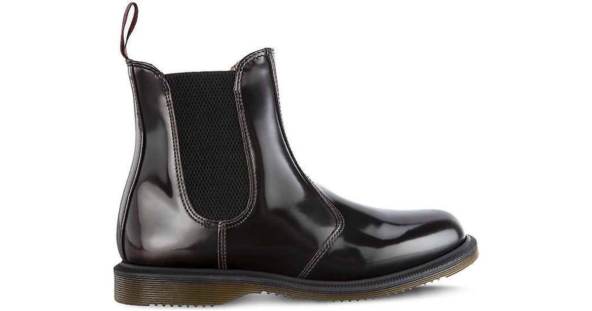 flora leather chelsea boots