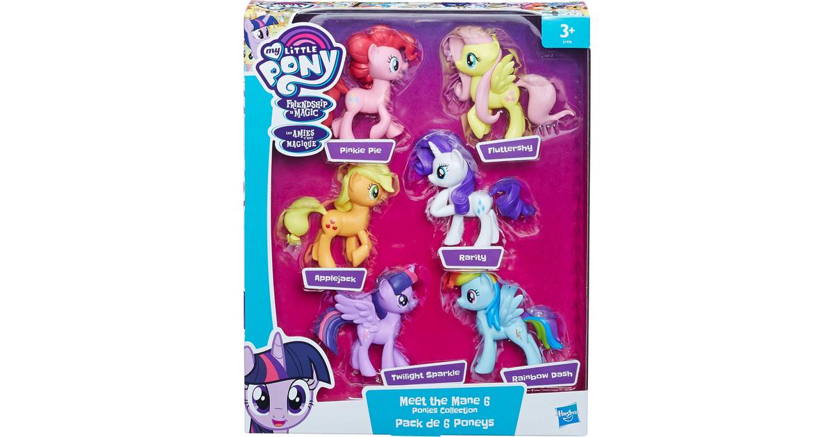 my little pony meet the mane 6 ponies collection